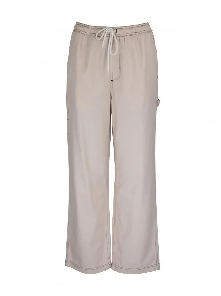 Santa Cruz Womens Pant Coombe Pant - Pearl / Black