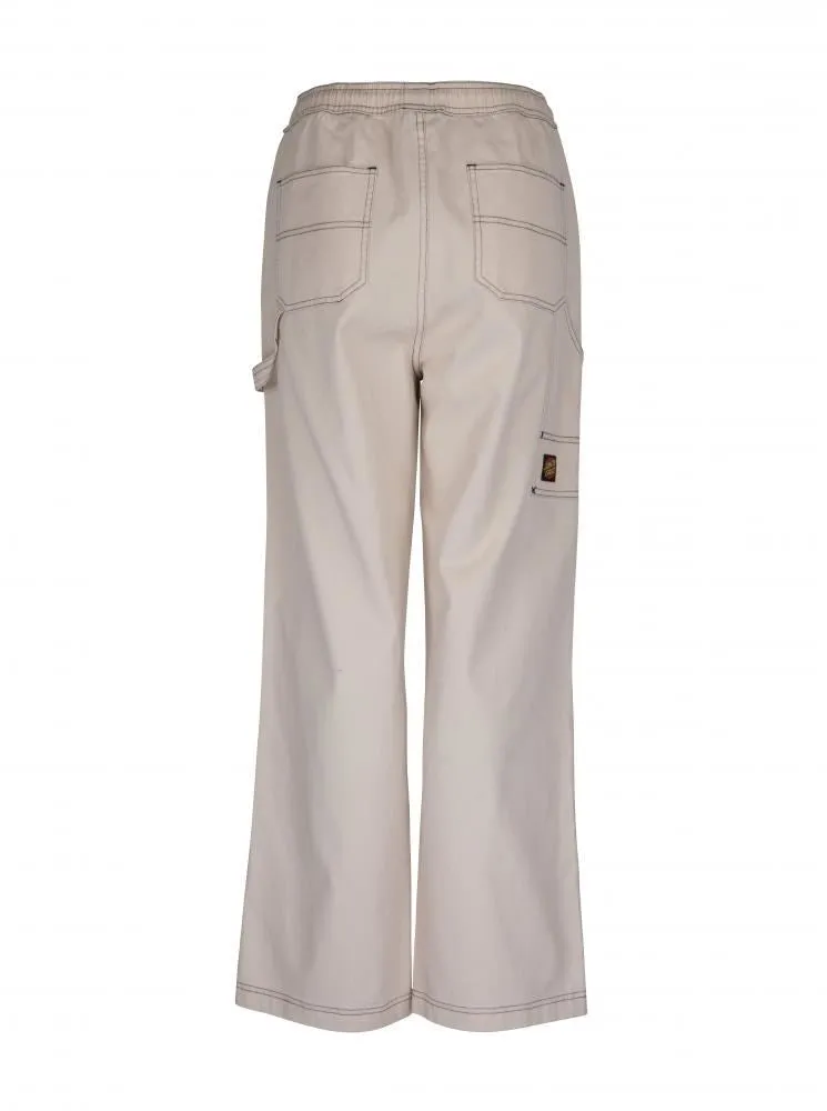 Santa Cruz Womens Pant Coombe Pant - Pearl / Black