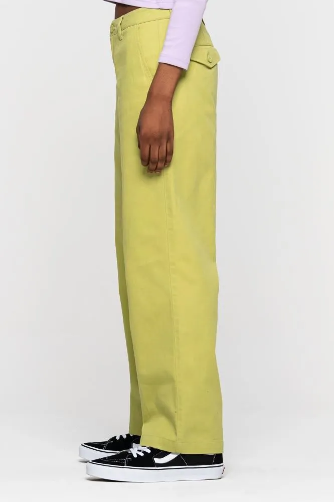 Santa Cruz Womens Pant Nolan Chino - Aloe Green