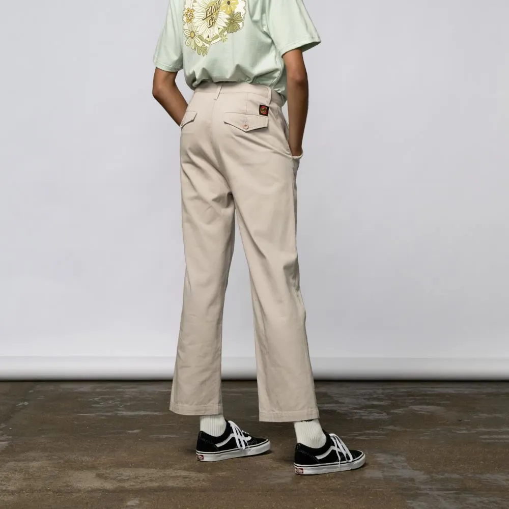 Santa Cruz Womens Pant Nolan Chino - Beige