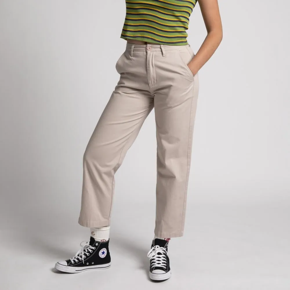 Santa Cruz Womens Pant Nolan Chino - Beige