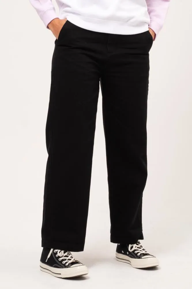 Santa Cruz Womens Pant Nolan Chino - Black