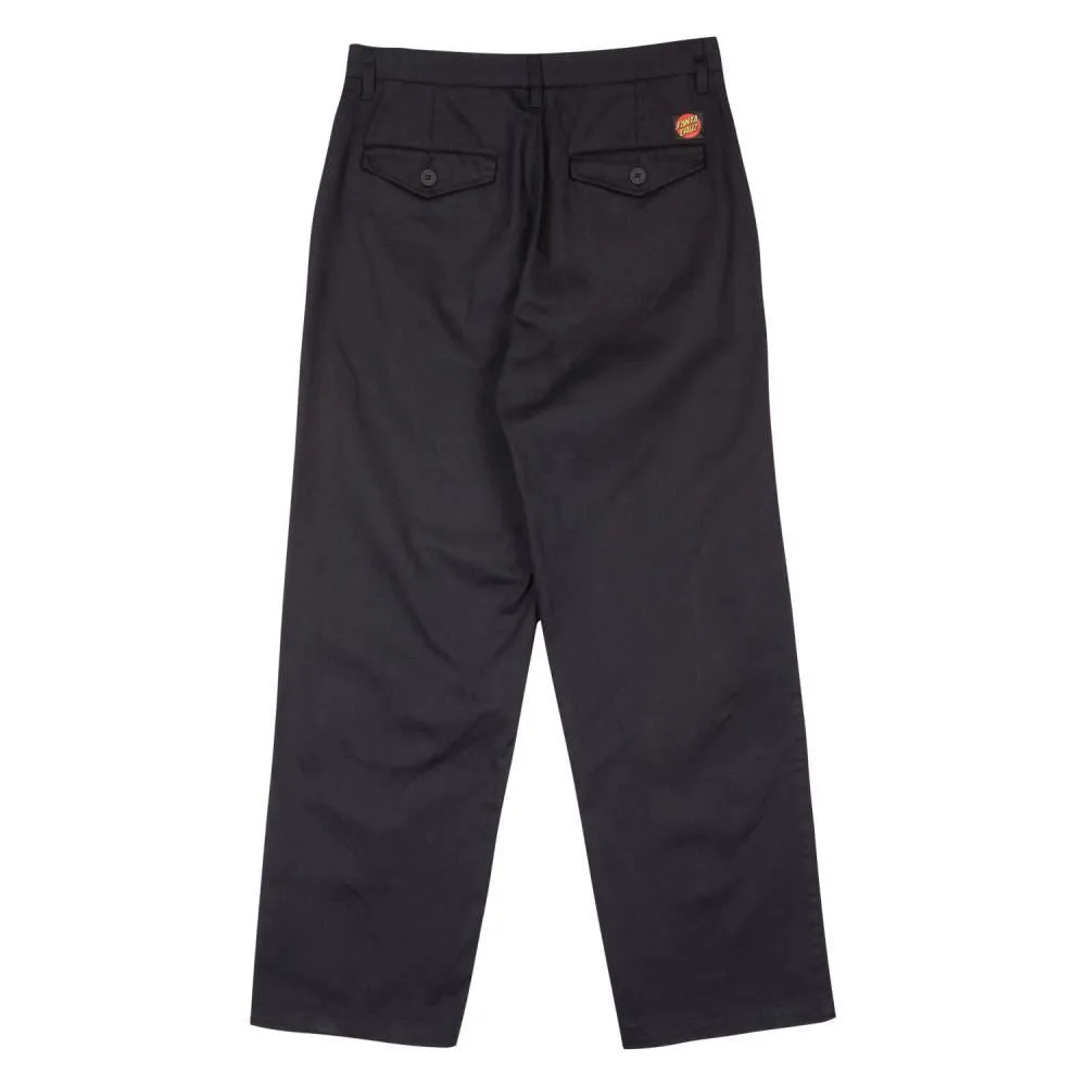 Santa Cruz Womens Pant Nolan Chino - Black