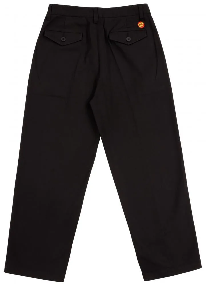 Santa Cruz Womens Pant Nolan Chino - Black