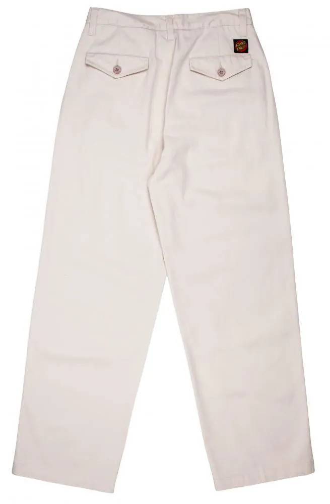 Santa Cruz Womens Pant Nolan Chino - Ecru