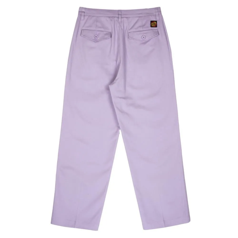 Santa Cruz Womens Pant Nolan Chino - Lilac