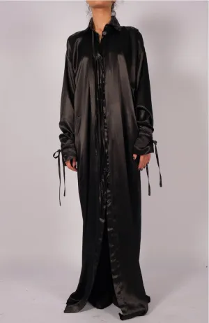 Satin Maxi Shirt