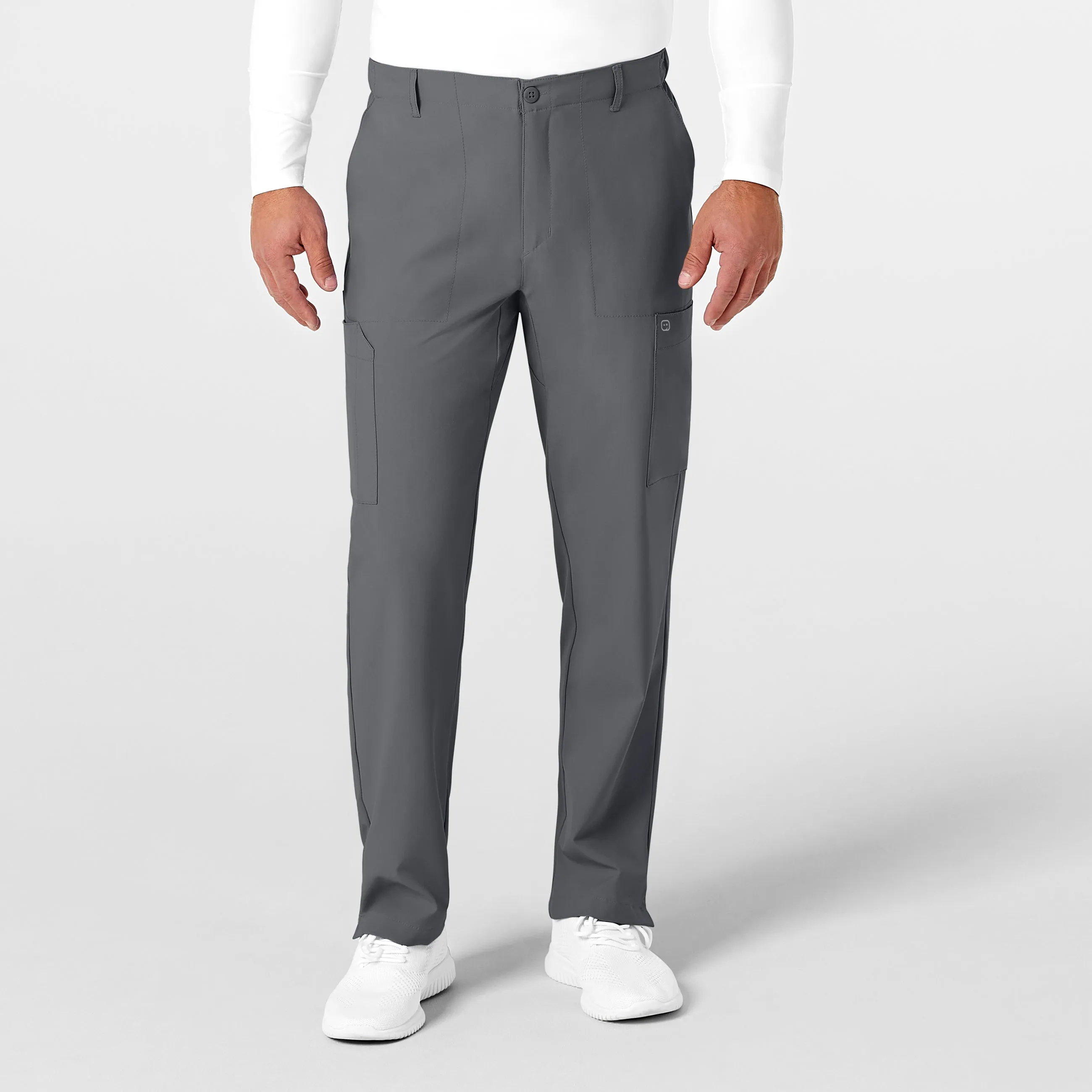 SCC W123 Men's Flat Front Cargo Scrub Pant (Tall)