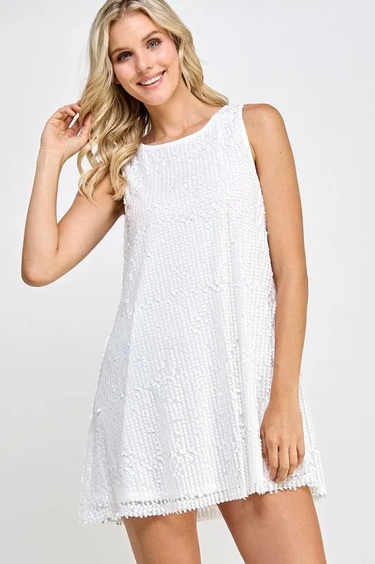 Sequin A line dress