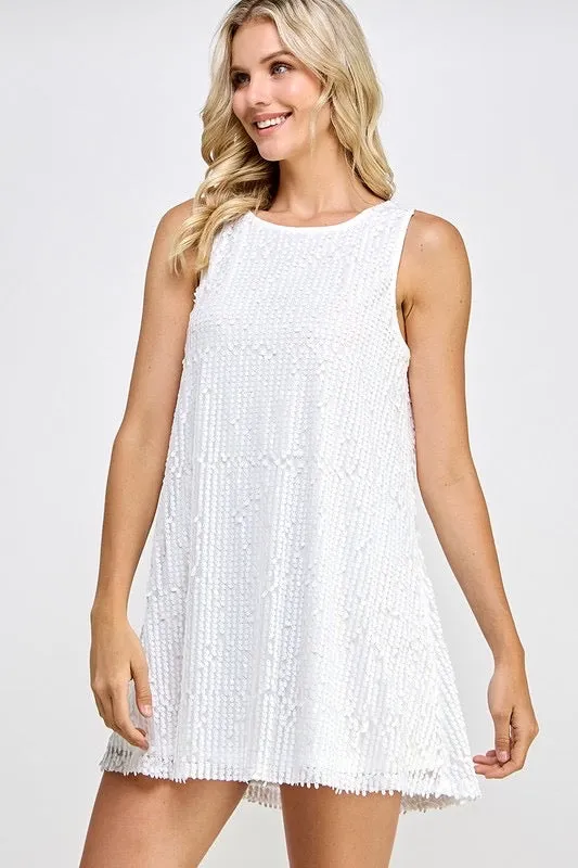 Sequin A line dress