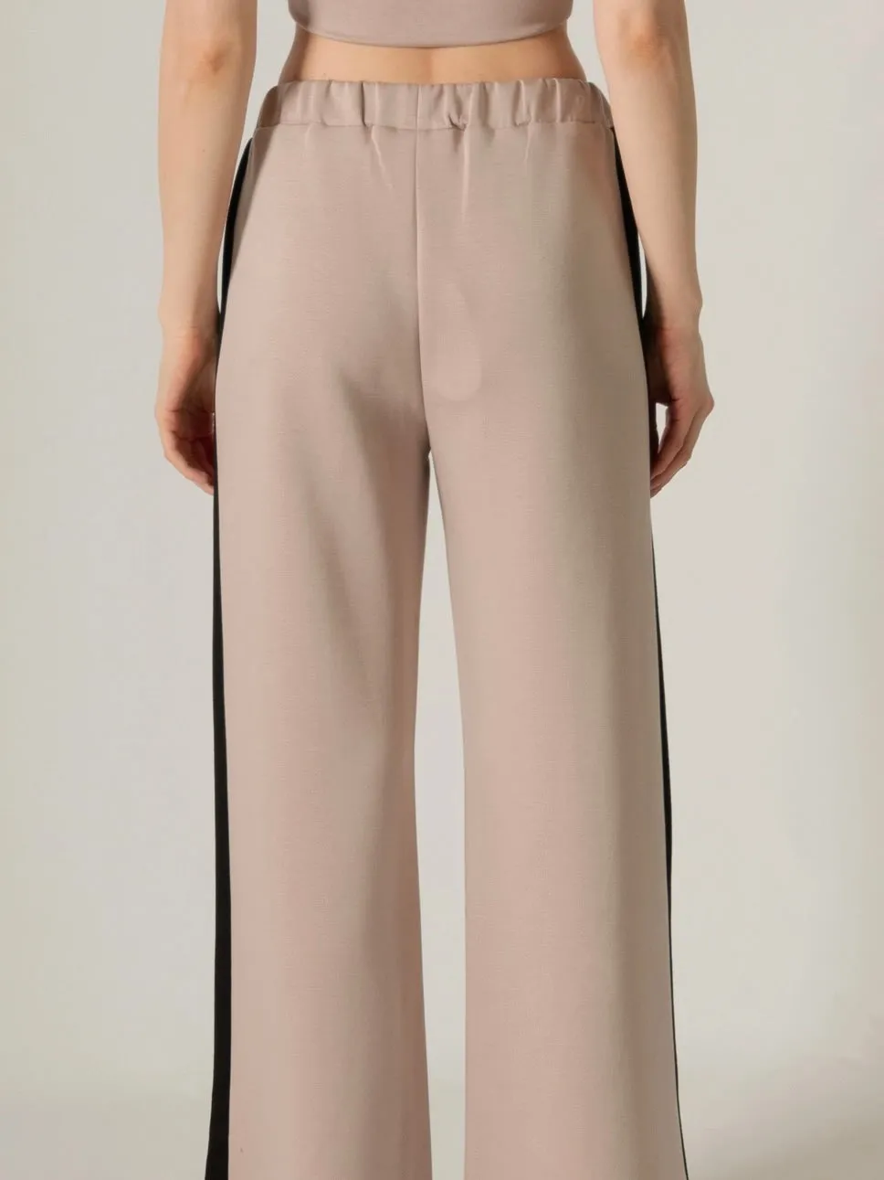 Side Stripe Pant - Taupe