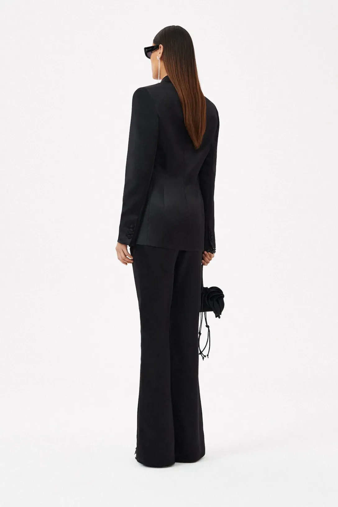 Single Button Blazer | Black