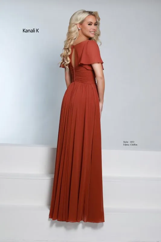 Size 14 Kanali K 1853 Spice Bridesmaid Dress