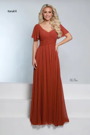 Size 14 Kanali K 1853 Spice Bridesmaid Dress