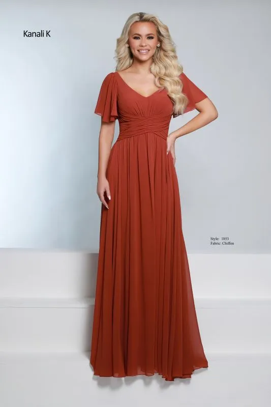 Size 14 Kanali K 1853 Spice Bridesmaid Dress