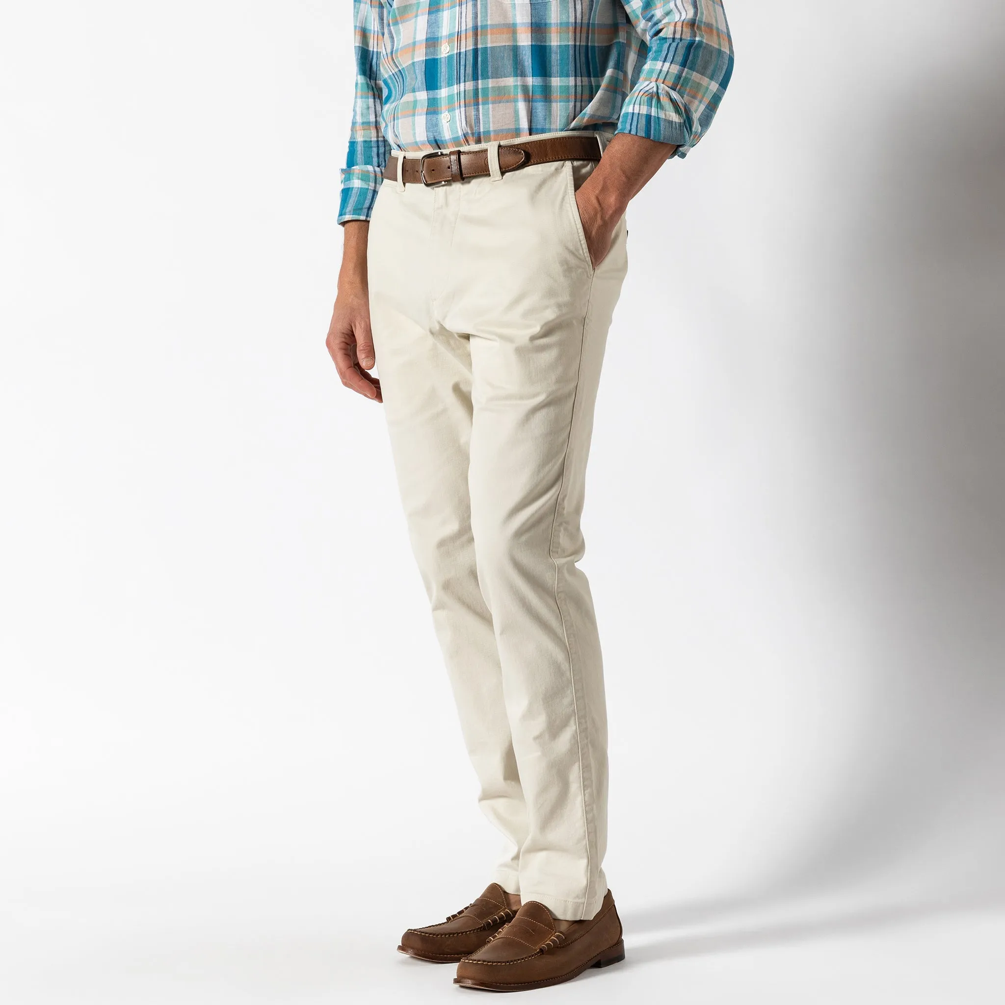 Slim Fit Gold School Chino