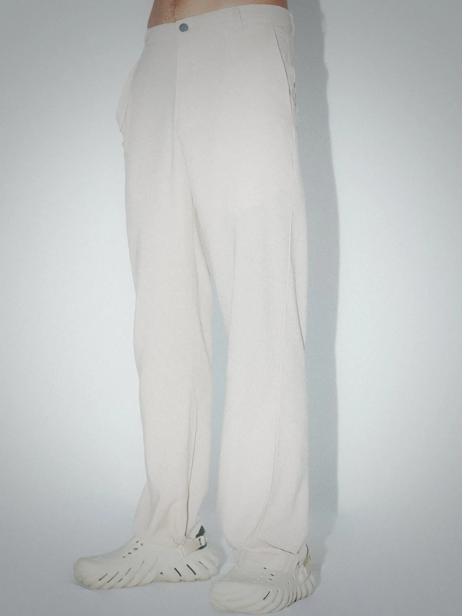 Soft Linen straight leg pant