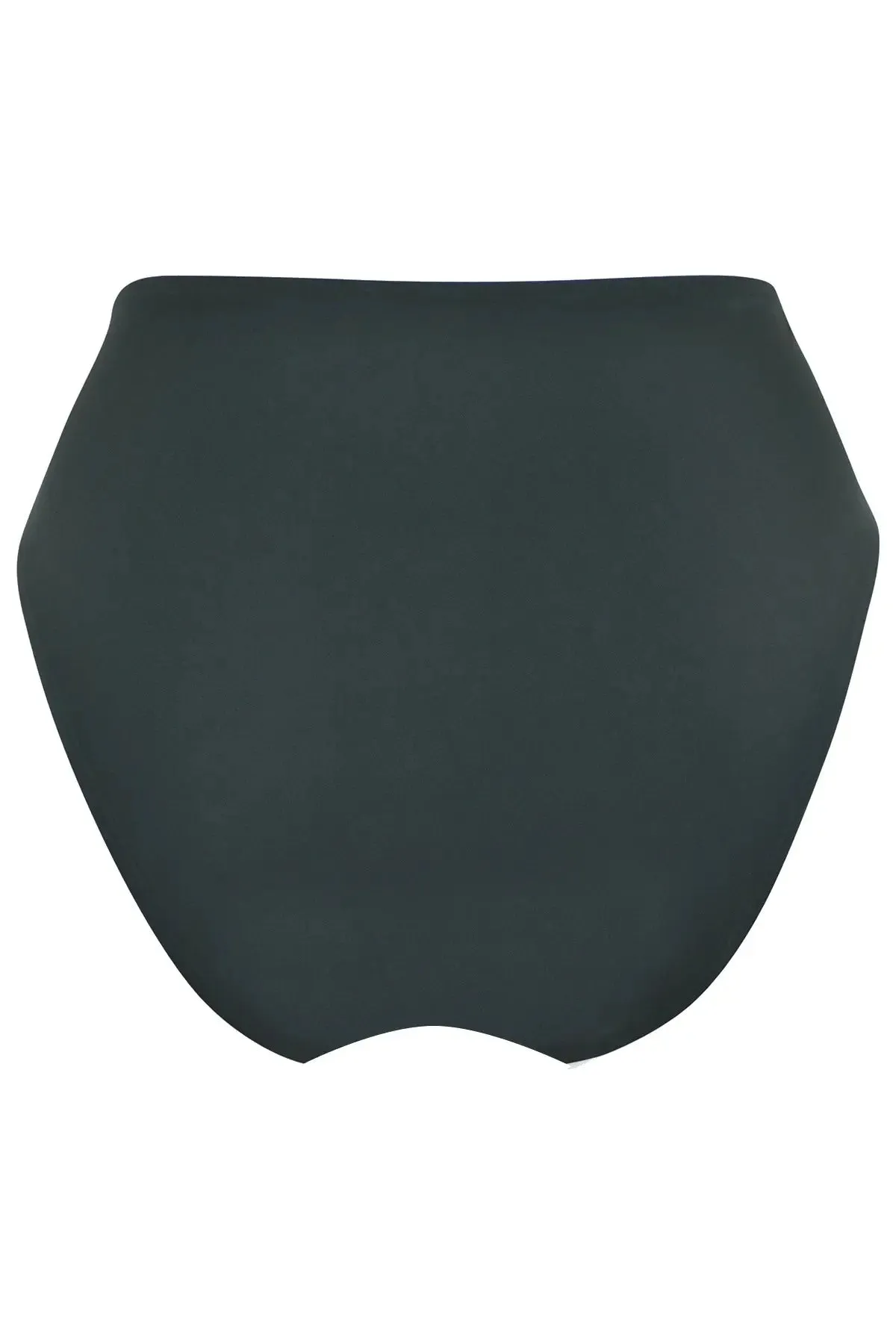Space High Leg Bikini Bottom In Black - Pour Moi
