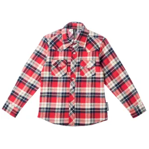 Stevie Long Sleeve Plaid Rockabilly Shirt