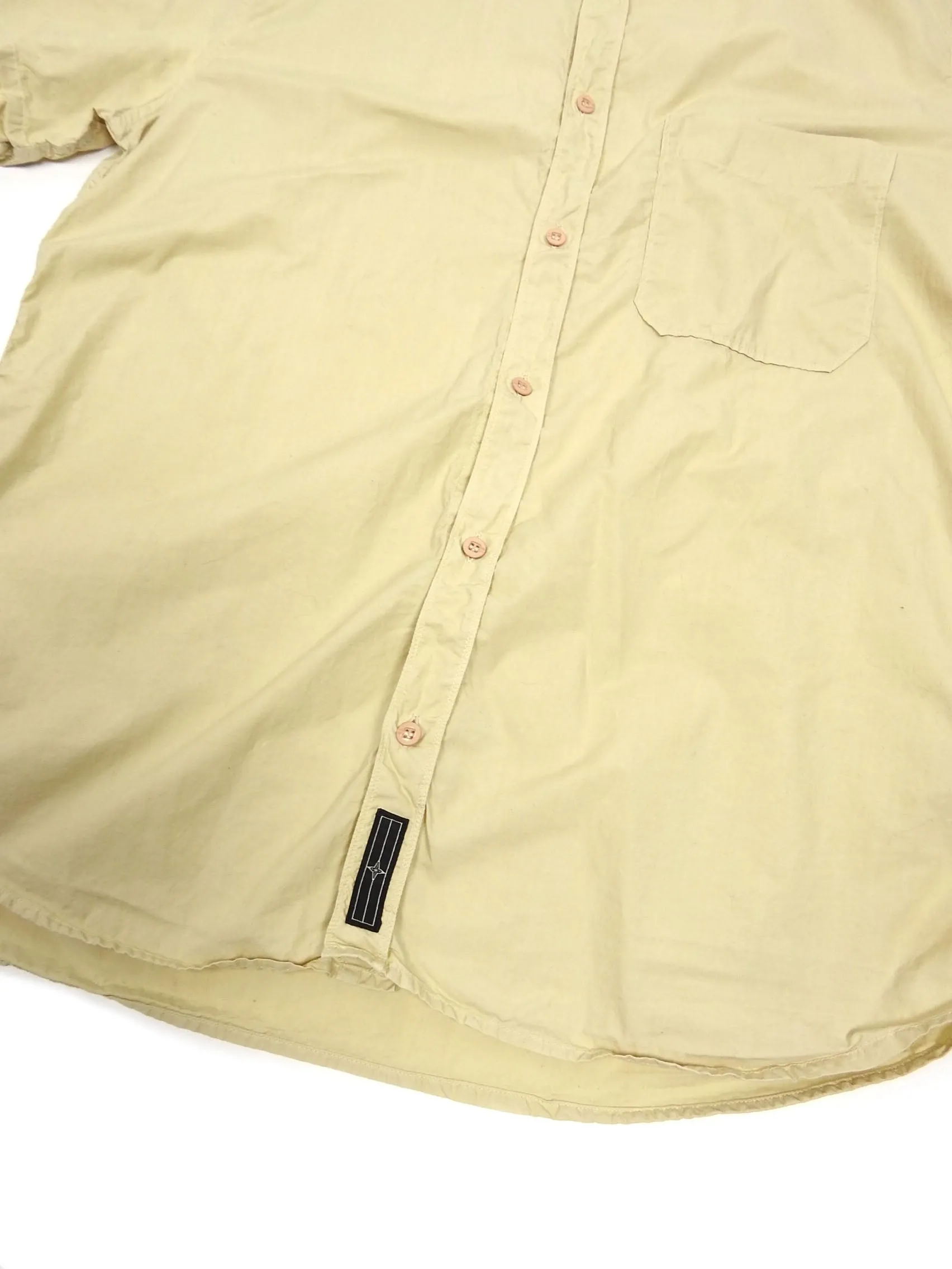 Stone Island SS’07 Cream SS Shirt Size XXL