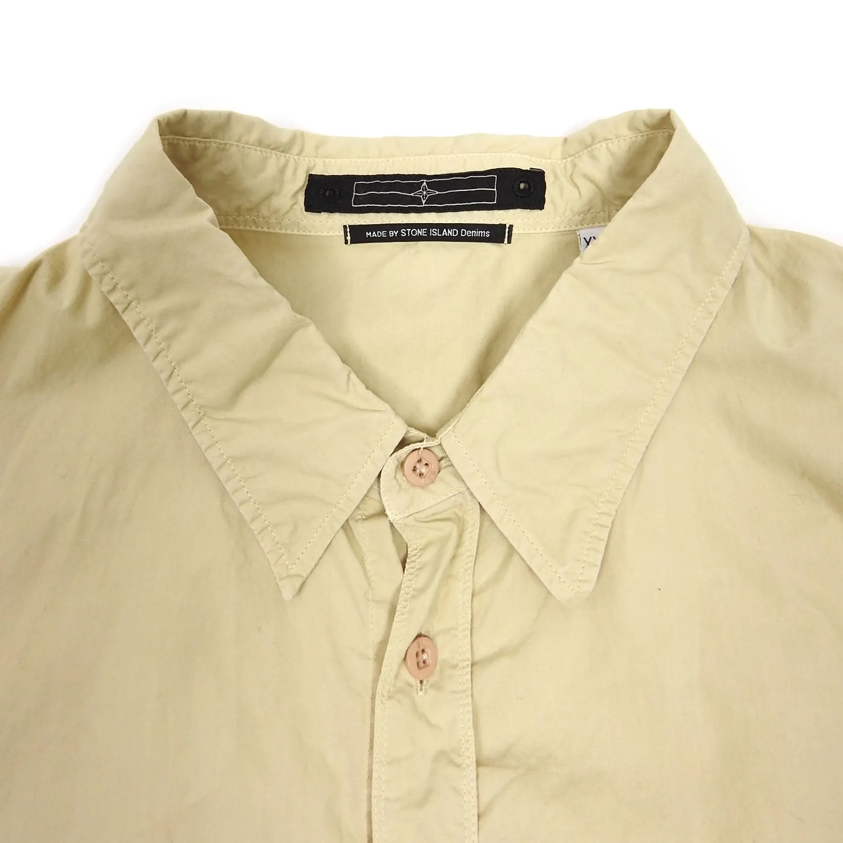 Stone Island SS’07 Cream SS Shirt Size XXL