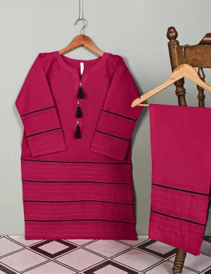 STP-006A-Fuchsia - 2Pc Cotton Stitched