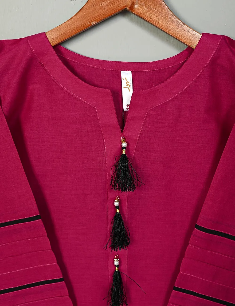 STP-006A-Fuchsia - 2Pc Cotton Stitched
