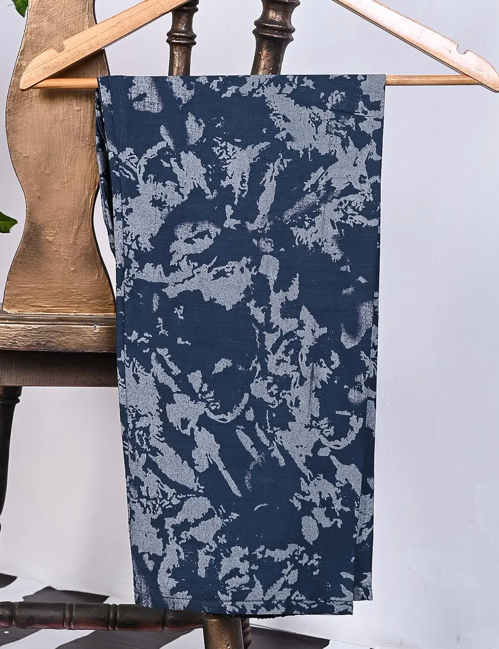STP-020B-BLUE - 2Pc Cotton Stitched