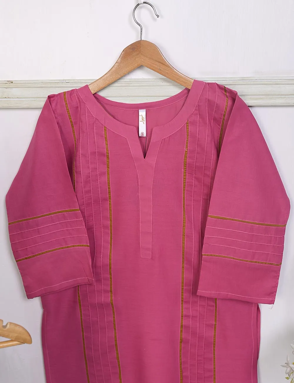 STP-024B-Fuchsia - 2Pc Cotton Stitched