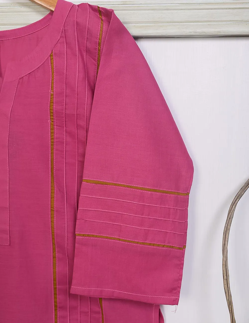 STP-024B-Fuchsia - 2Pc Cotton Stitched