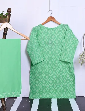 STP-026A-AquaGreen - 2Pc Cotton Stitched