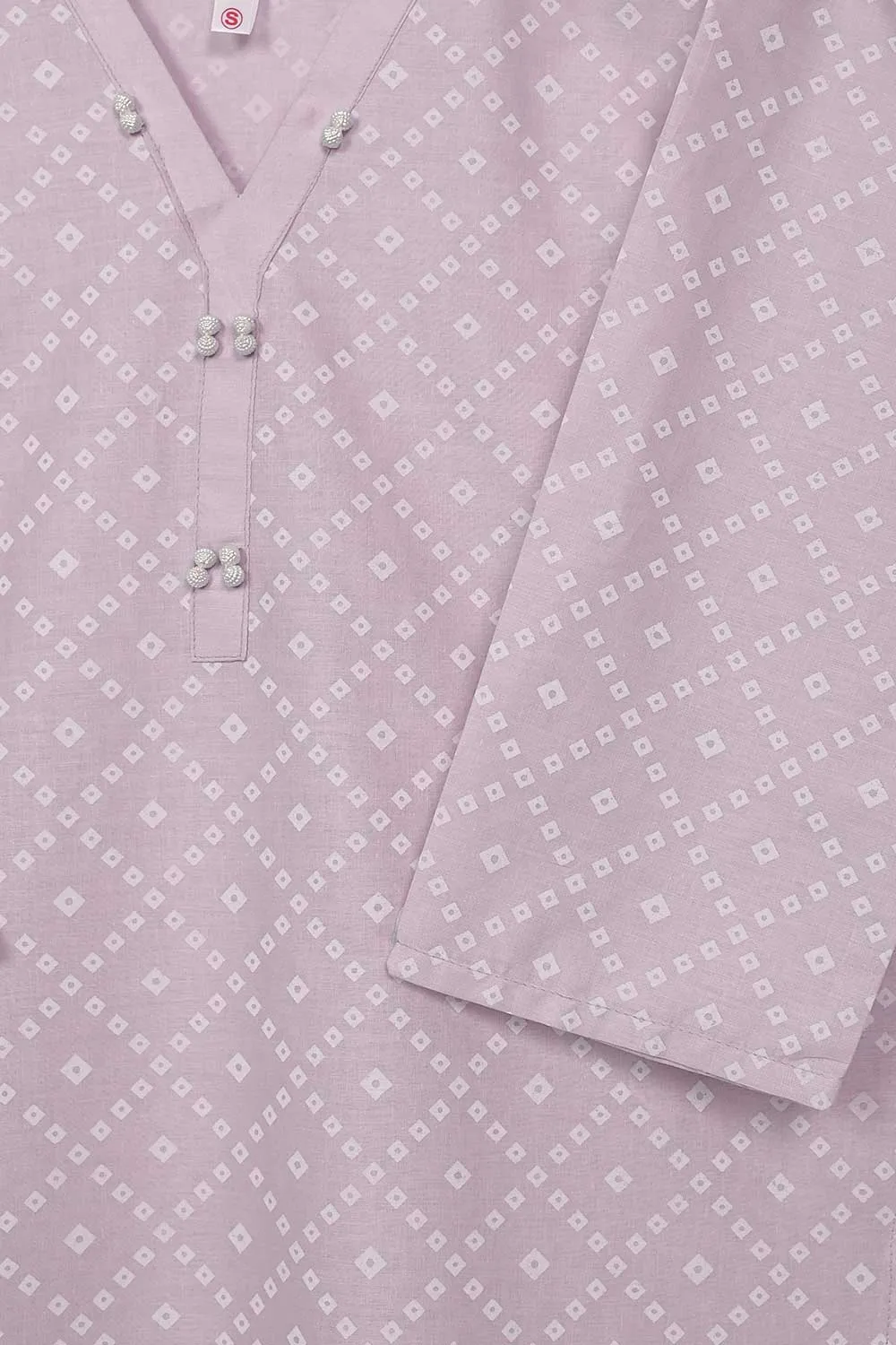 STP-027A-LightPurple - 2Pc Cotton Stitched