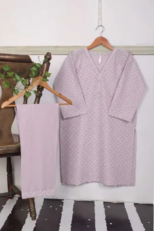 STP-027A-LightPurple - 2Pc Cotton Stitched