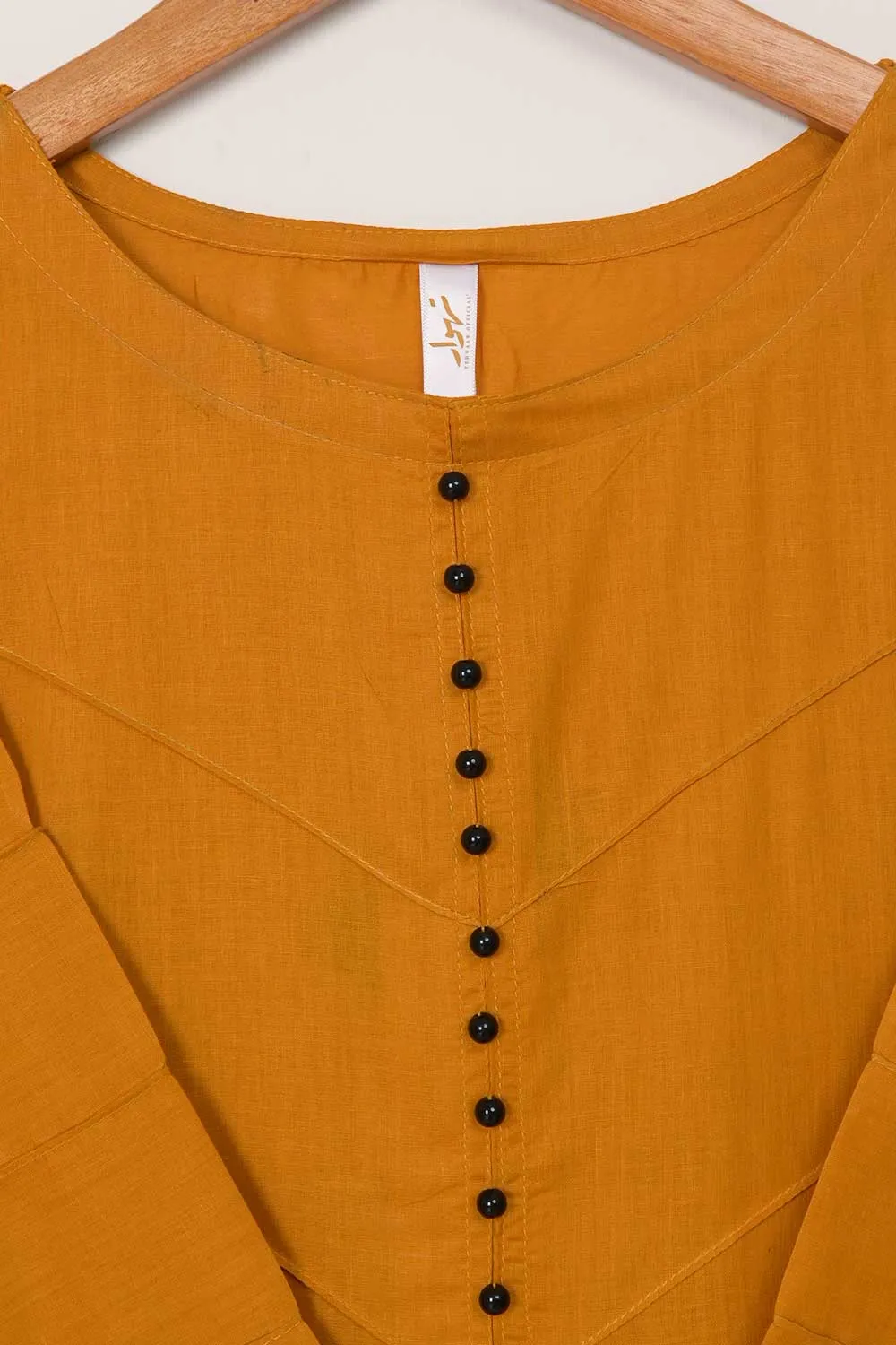 STP-034A-MUSTARD - 2PC COTTON STITCHED
