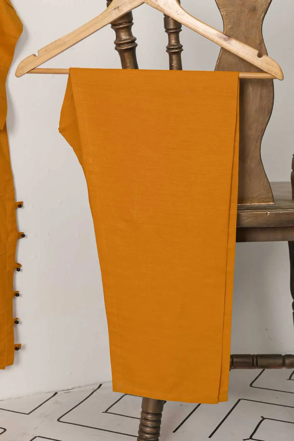 STP-034A-MUSTARD - 2PC COTTON STITCHED