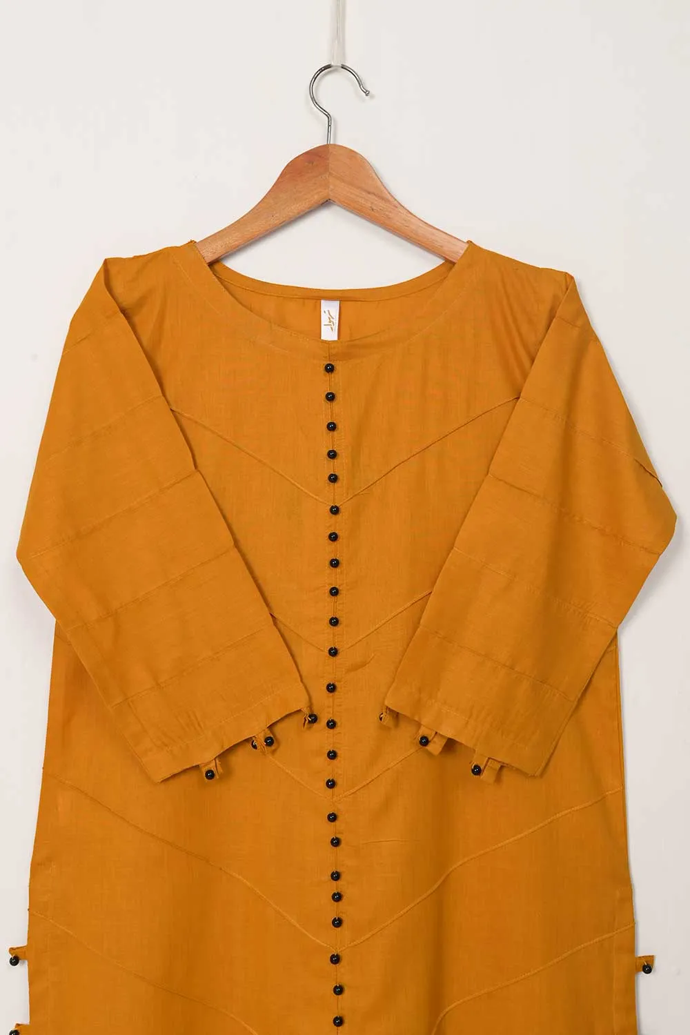 STP-034A-MUSTARD - 2PC COTTON STITCHED