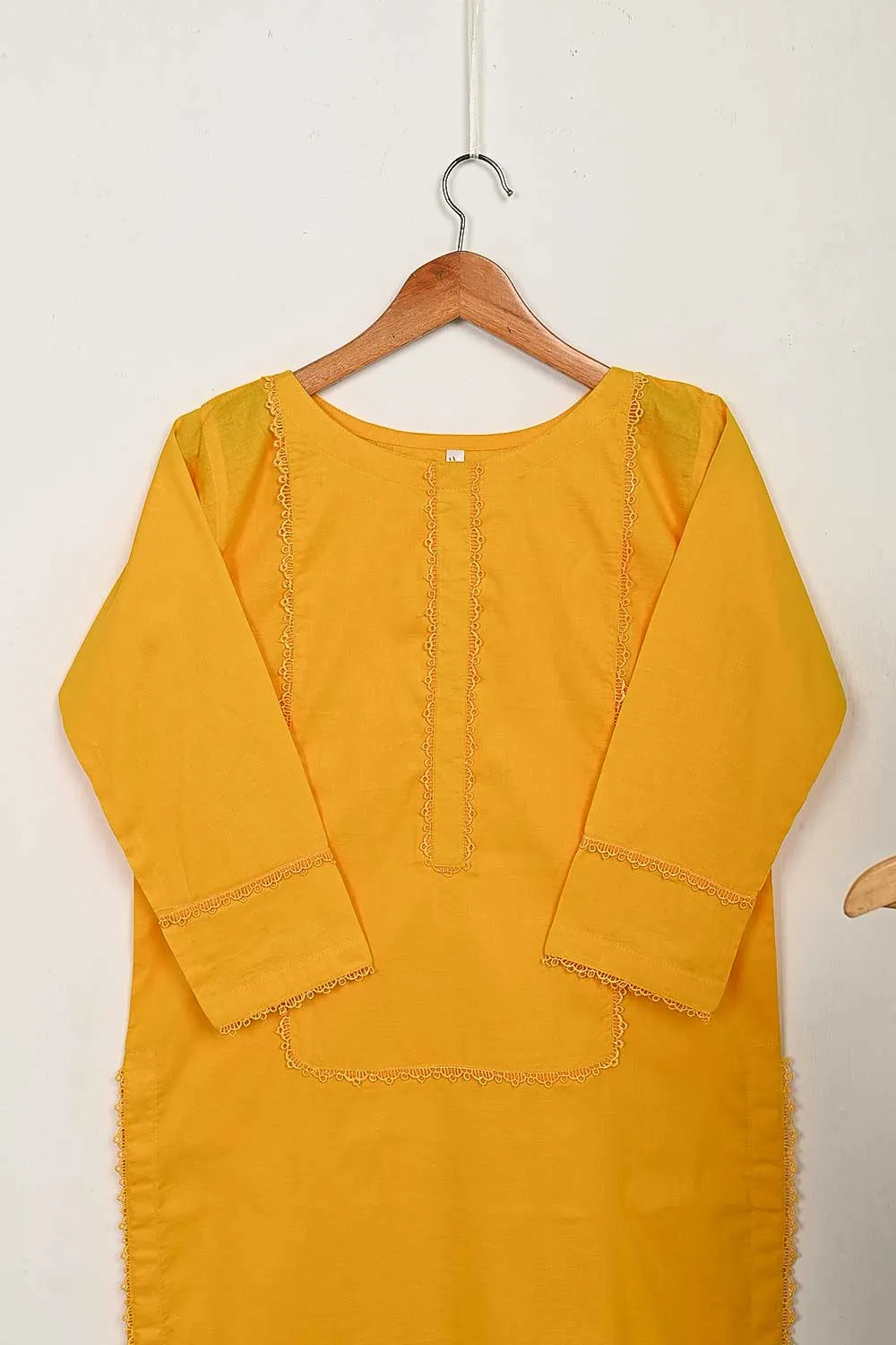 STP-137A-Yellow - 2PC COTTON STITCHED