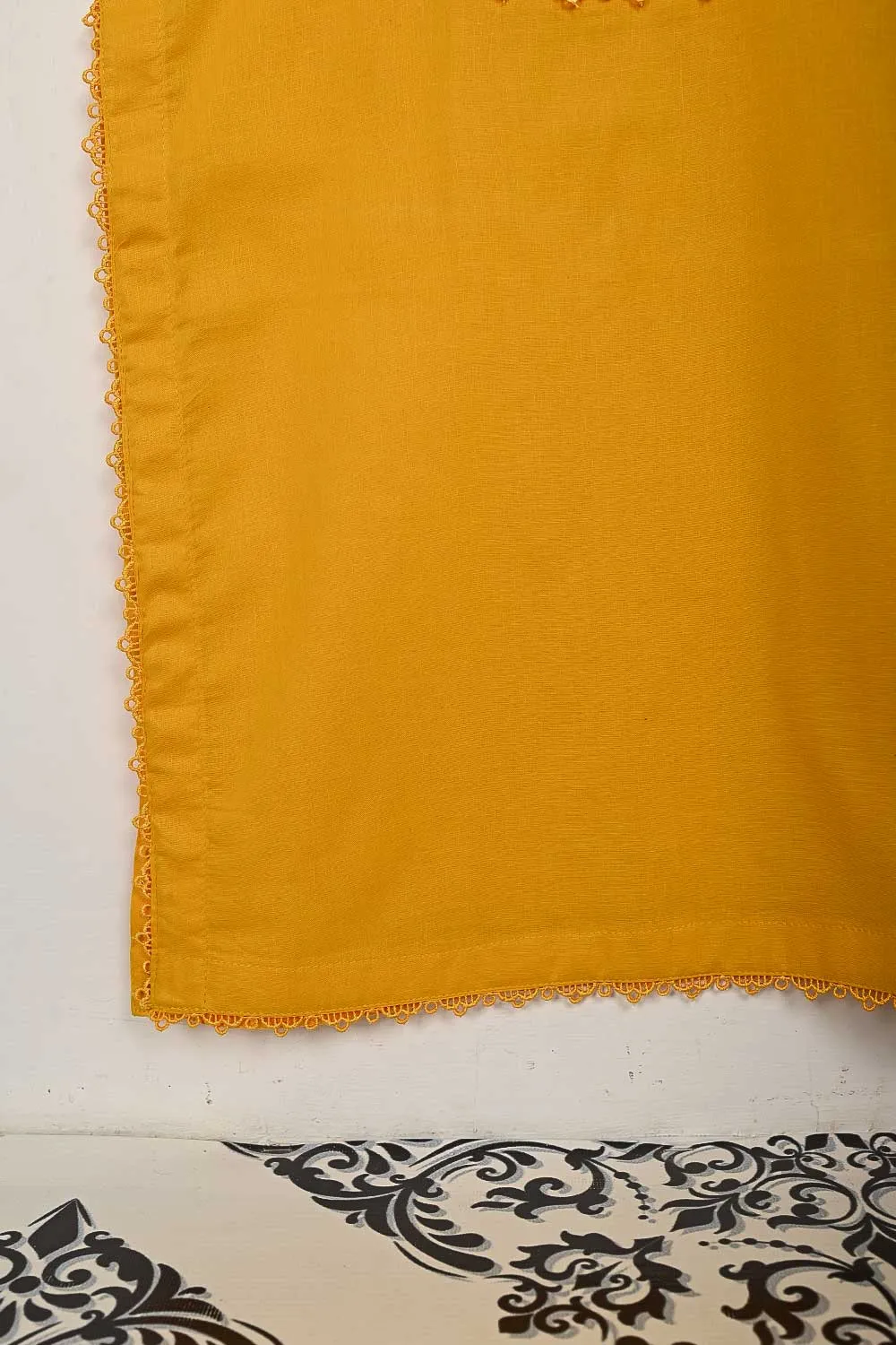 STP-137A-Yellow - 2PC COTTON STITCHED