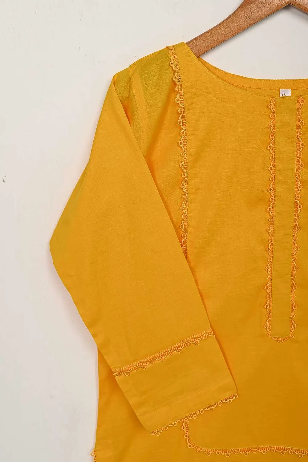 STP-137A-Yellow - 2PC COTTON STITCHED
