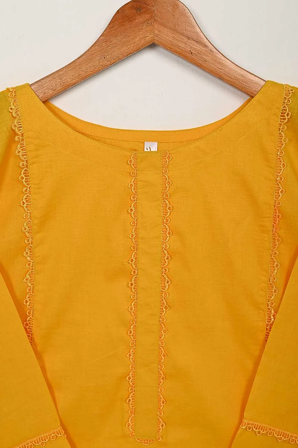 STP-137A-Yellow - 2PC COTTON STITCHED