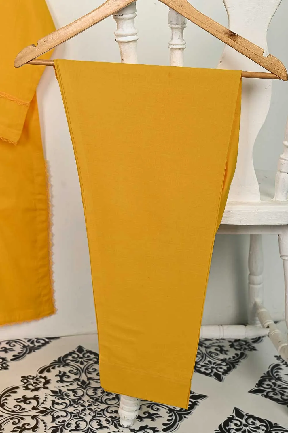 STP-137A-Yellow - 2PC COTTON STITCHED