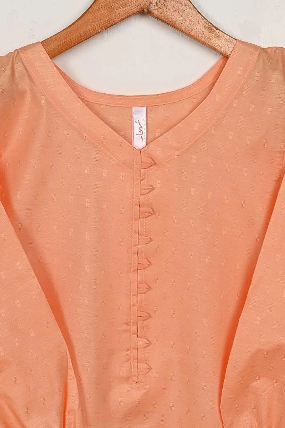 STP-160B-Orange - 2PC JACQUARD PAPER COTTON STITCHED