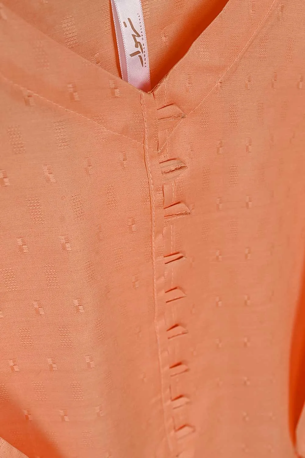 STP-160B-Orange - 2PC JACQUARD PAPER COTTON STITCHED