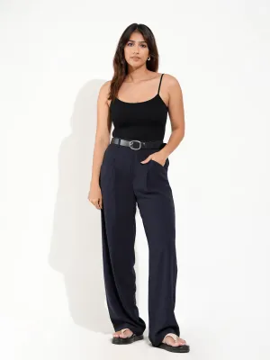 Straight Leg Out Pocket Pant