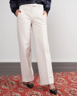 straight pant - off white
