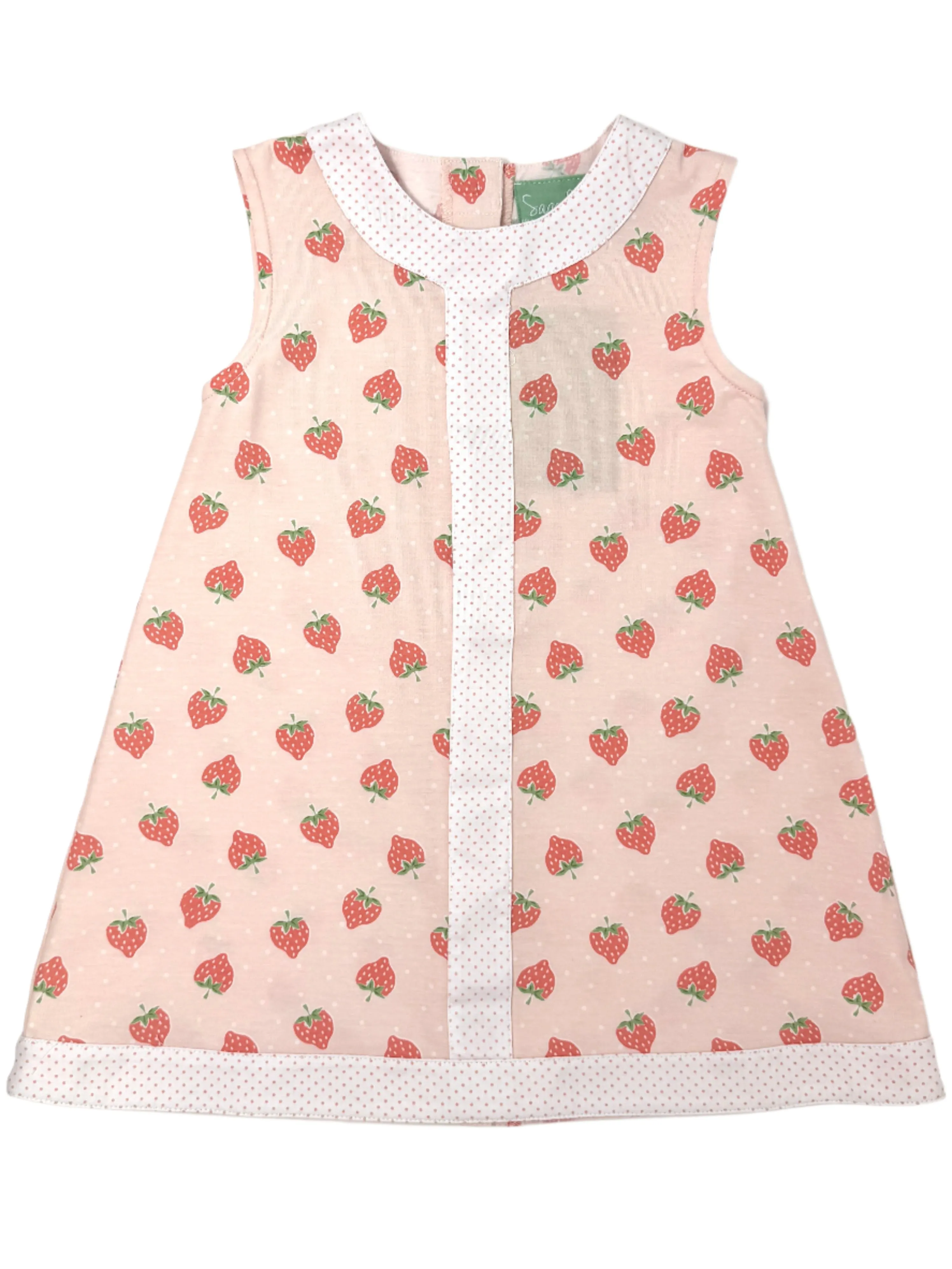 Strawberry A-Line Dress