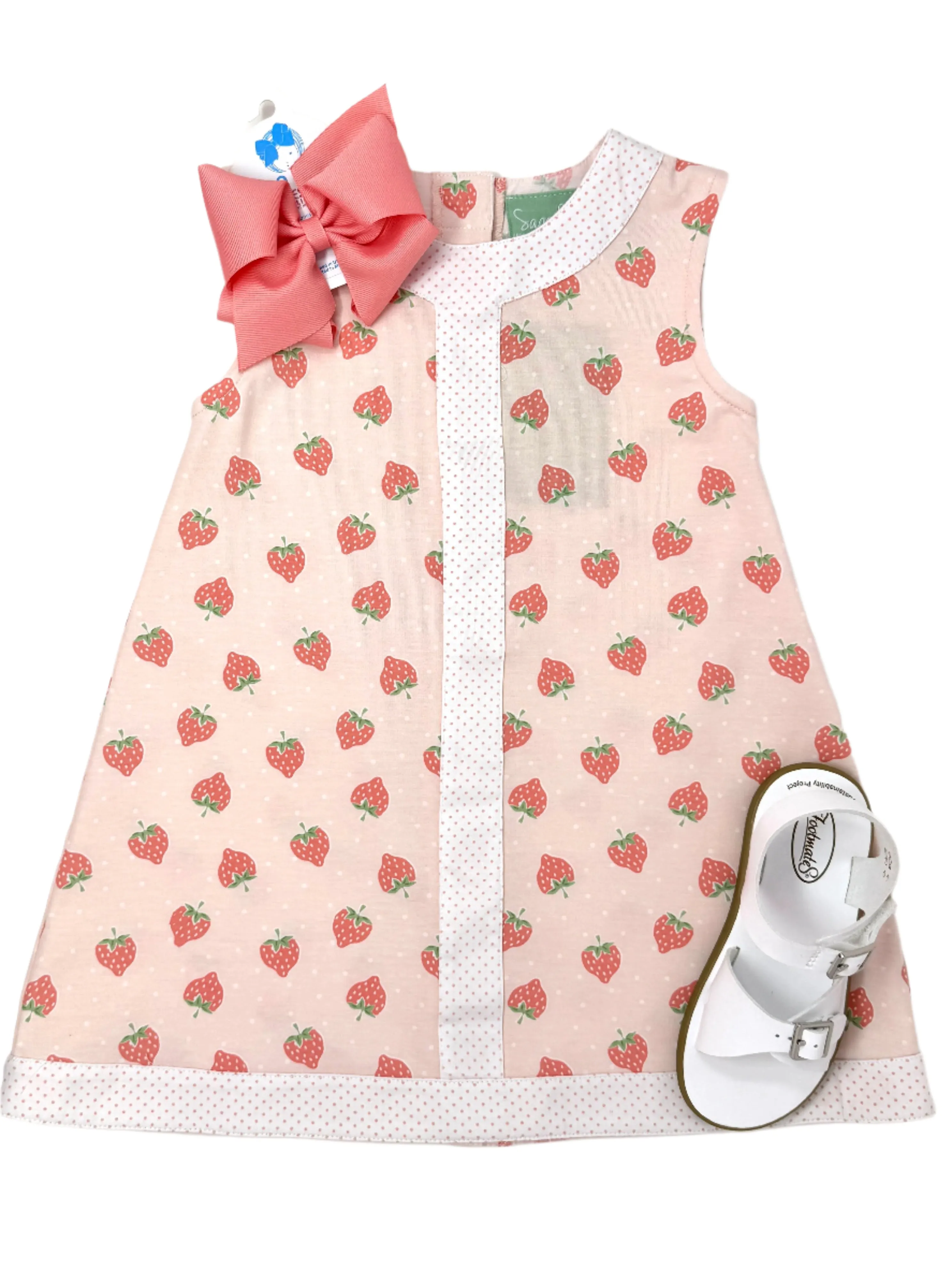 Strawberry A-Line Dress