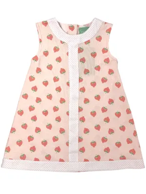 Strawberry A-Line Dress