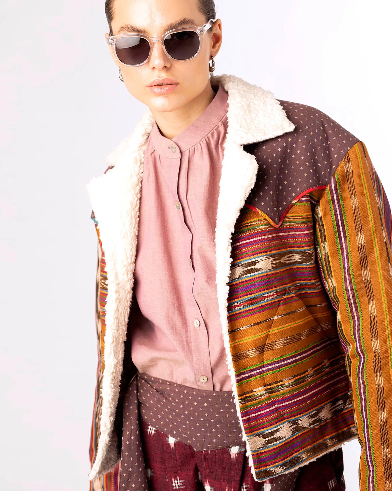 Sundowner Ochre Ikat Jacket