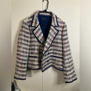 Talbots Multicolor Tweed Coat Sports Blazer Women's Size 12
